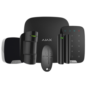 Kit d'alarme sans fils ajax noir