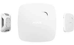 Ajax alarme fire protect detecteur fumée blanc incendie